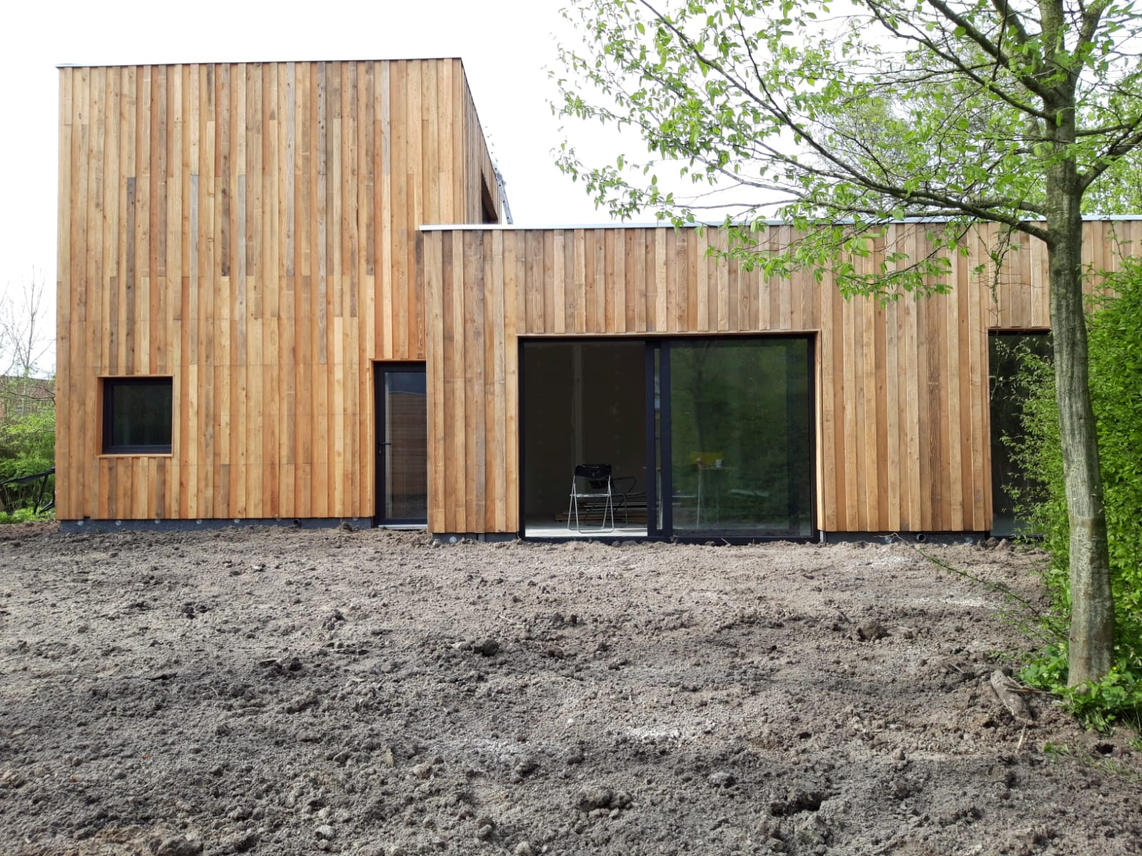 Houtskelet woningen Eenrum