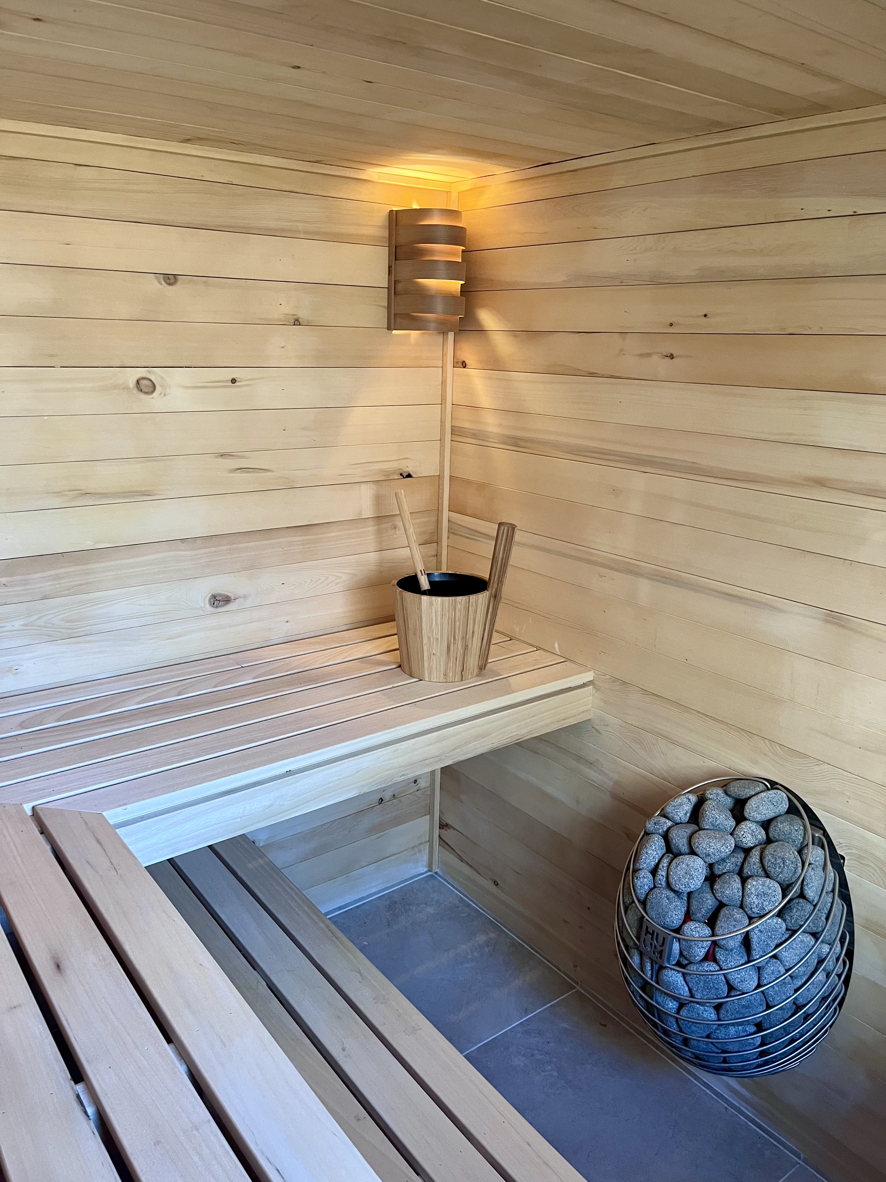 Vrijstaande sauna