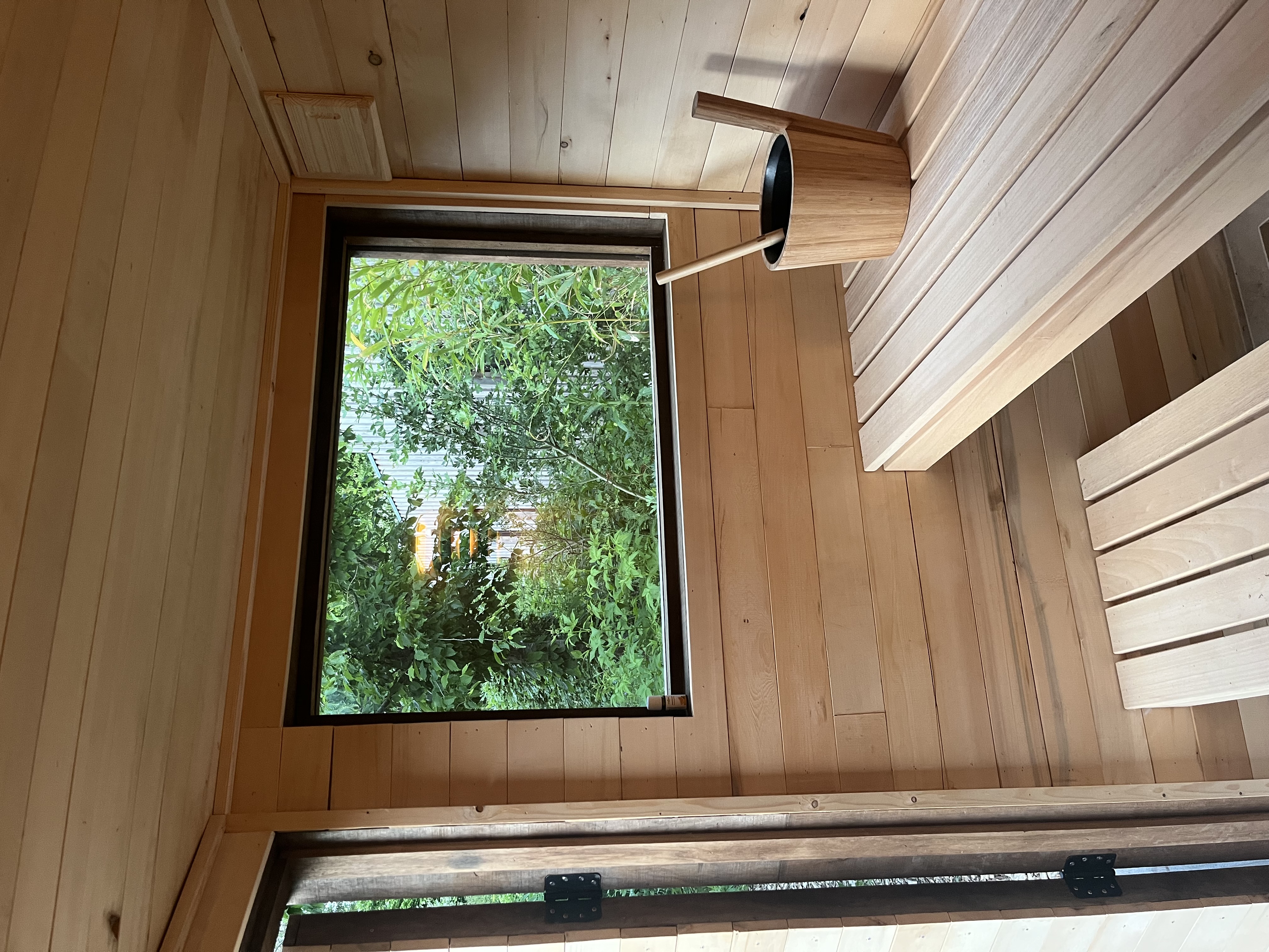 Vrijstaande sauna